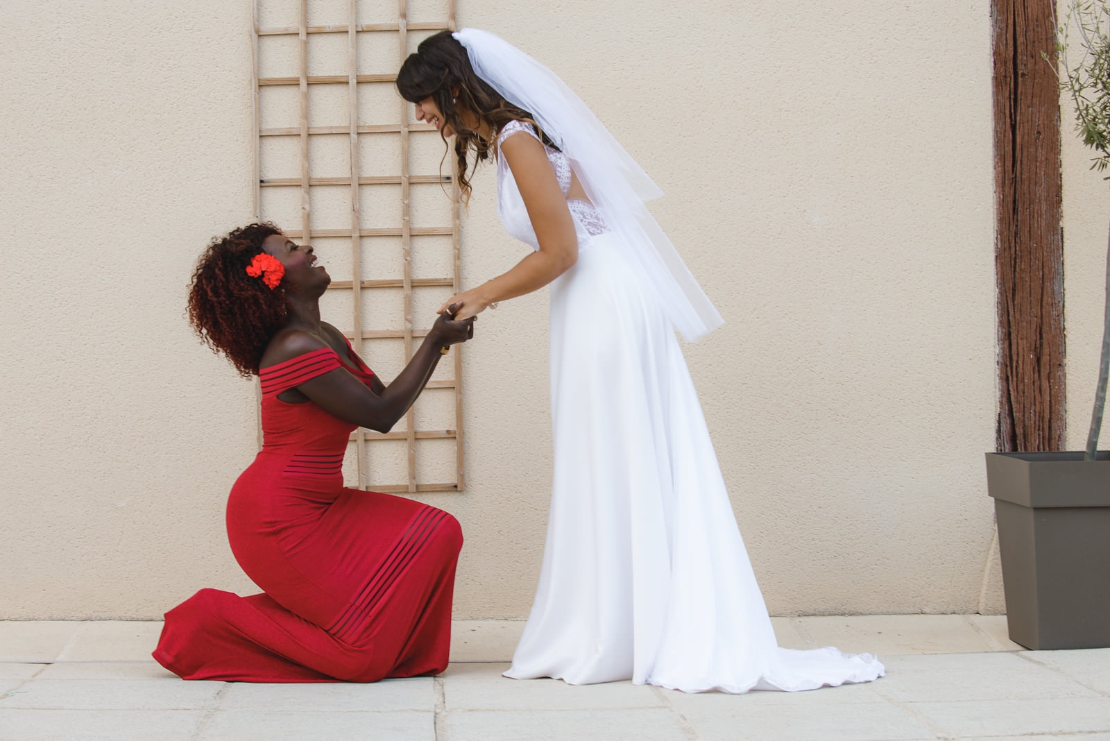 Photographe de mariage mixte oriental Domaine de Ferrière