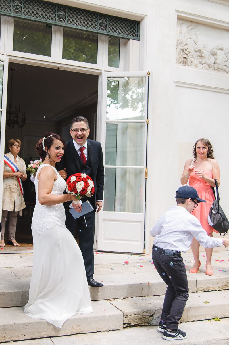 Photographe de mariage mixte oriental Parc de Sceaux