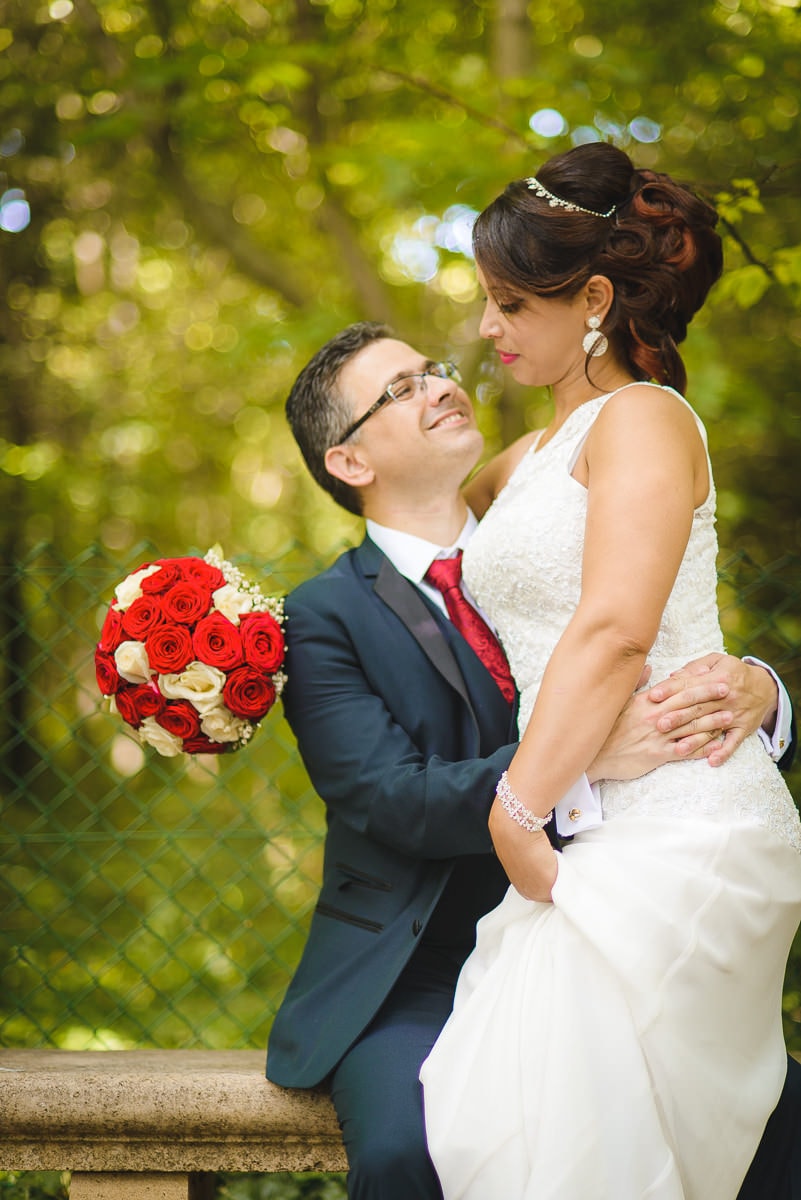Photographe de mariage mixte oriental Parc de Sceaux