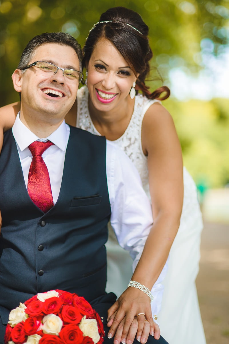 Photographe de mariage mixte oriental Parc de Sceaux