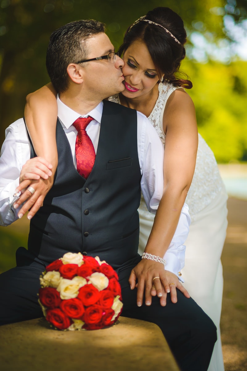 Photographe de mariage mixte oriental Parc de Sceaux